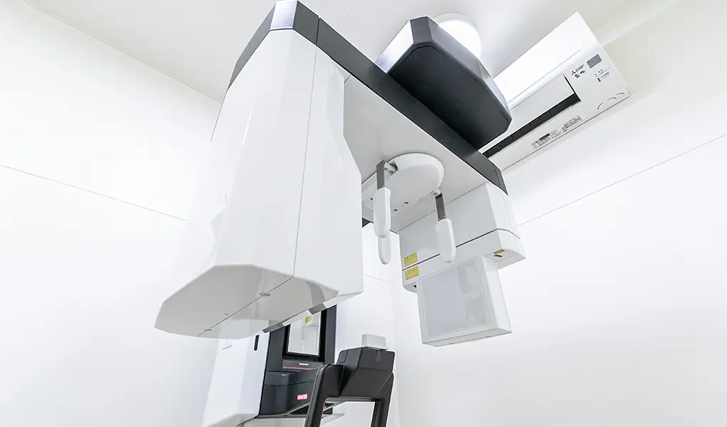 歯科用CT(Computed Tomography:コンピューター断層撮影装置)